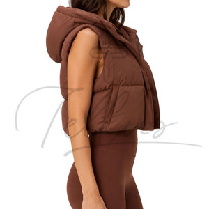OEM Services High Quality Women <b>Puffer</b> <b>Jacket</b> New Design Women <b>Puffer</b> <b>Jacket</b> for Winter <b>Crop</b> <b>Jackets</b> Women Wear - Product Image 3
