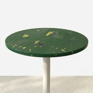 Mesa de Centro de Plástico Reciclado, Diseño Moderno, Impermeable, Duradera, Ecológica, Apilable, Fácil de Montar, Fácil de Limpiar, para Exteriores - Product Image 3