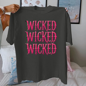 Camiseta gótica WICKED de algodón puro para mujer, ajuste cómodo - Product Image 2