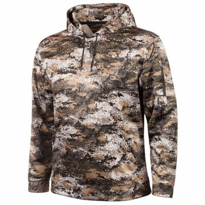 Sudaderas con capucha de camuflaje para hombre, de manga larga, estilo casual, con estampado de bosque, diseño básico, mezcla de algodón. - Product Image 2