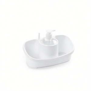 Dispenser di Sapone in Plastica con Pompa 200Ml per Uso in Bagno - Product Image 2