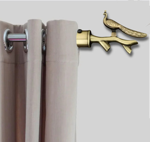 Supports de rideaux en laiton antique de qualité supérieure, accessoires pour rideaux - Product Image 3