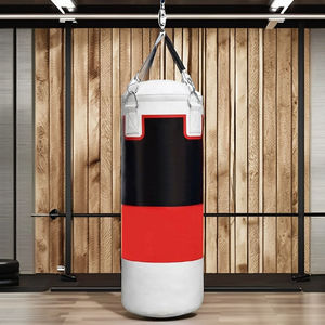 New Arrival Professional Leather Sandbag Punching <b>Bag</b> Adult Fitness <b>Training</b> Hanging Kick Boxing Gym Filled Punching <b>Bags</b> - Product Image 5