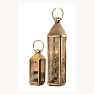 Lanterne suspendue en métal élégante, style marocain moderne, porte-bougie décoratif personnalisé, nouvelle arrivée pour la maison - Product Image 6