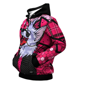 Sweat à capuche en molleton 100 % coton pour homme, impression par sublimation 3D, motif uni, teinture unie, pour l'hiver, qualité économique - Product Image 1