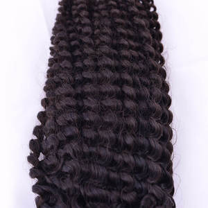 Extensiones de Cabello Humano Virgen Afro Rizado Natural Negro 3B 3C, Paquetes de Cabello Rizado Kinky sin Procesar - Product Image 4