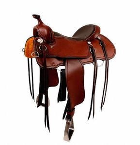 Selle d'équitation western artisanale pour l'équitation western et les activités de ranch, exportée d'Inde, prix de gros. - Product Image 1
