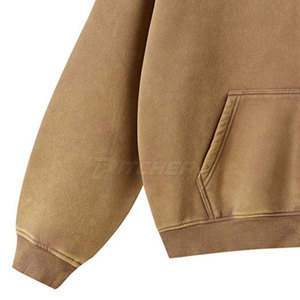 Sudaderas con capucha y cremallera para hombre, con cordón ajustable, cremallera frontal completa y estilo urbano relajado. - Product Image 5