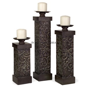 Beautiful Looking High In Demand Golden Floral Designer Candelabra <b>Candle</b> <b>Stick</b> Holders Home And Hotel Luxury Table Decoration - Product Image 2