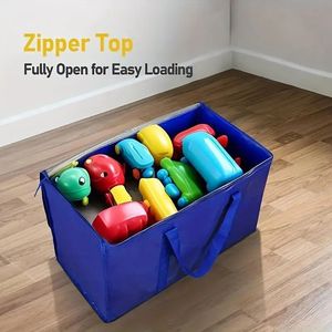 Sac de rangement mobile surdimensionné avec poignée renforcée, sac de transport robuste pour systèmes de rangement de placards, idéal pour le stockage de vêtements et les déménagements - Product Image 3