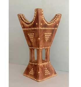 New Style Wooden Wood Pattern Bakhoor Wedding Religious Aromatic Fragrance Durable Wood Incense <b>Burner</b> Stick Holder - Product Image 2