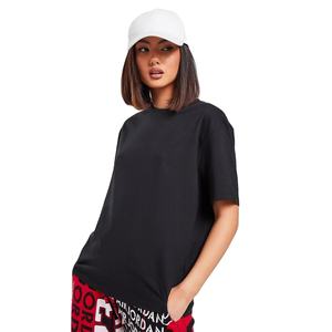 Camiseta Gráfica Personalizada para Mujer, Algodón Jersey, Cuello Redondo, Corte Regular, Estampada, Informal, Estilo Urbano, Top de Moda - Product Image 1