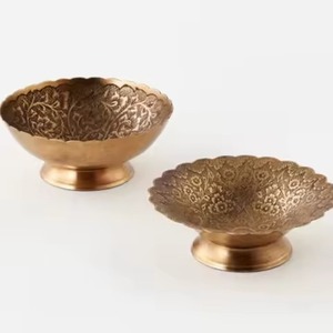 Fancy Metal Dry Fruits Bowl Snack Serving Dish Decorative Dining Table Gift Use - Product Image 5