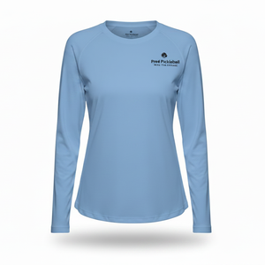 Custom Pickleball Long Sleeve Performance Tee OEM UV Protection UPF 50+ <b>Athletic</b> Sun Protection Quick Dry Sports Shirt OEM ODM - Product Image 2