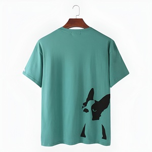 Camiseta de Algodón para Hombre, Suave y Transpirable, con Logotipo Personalizado, Camiseta de Algodón Lisa para Hombre, Camisetas de Algodón Transpirables para Hombre, Venta al Por Mayor OEM - Product Image 2