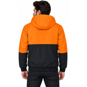 Chaqueta de Trabajo de Alta Visibilidad, Chaqueta de Seguridad Reflectante Cálida para Invierno, Chaqueta de Trabajo Transpirable Unisex - Product Image 3