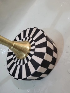 Handmade Modern Rectangle Epoxy <b>Resin</b> Foldable Dining <b>Table</b> <b>Top</b> Custom Made Waterproof Decorative for Hotel Low Price - Product Image 5