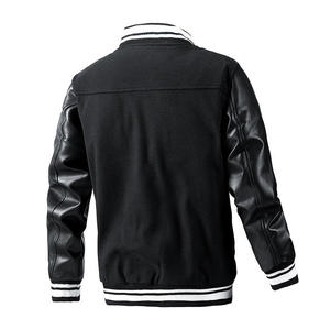 Wholesale <b>STAR</b> FAITH Women's Vintage Style Varsity <b>Jacket</b> Breathable Windproof Polyester/Cotton Winter Covered Button Closure - Product Image 3