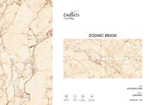 กระเบื้องพอร์ซเลนแกะสลักลายหรูหรา ขนาดใหญ่พิเศษ 600x1200 มม. คุณภาพพรีเมียม สำหรับวิลล่า อพาร์ทเมนท์ โรงแรม และโครงการเชิงพาณิชย์ - Product Image 4