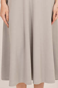Vestido Midi Sin Mangas con Bolsillos, Silueta en A, Color Sólido, Ropa Casual, Tejido Transpirable, Cintura Natural - Product Image 4