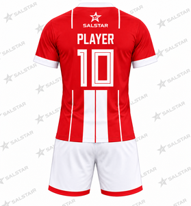 เสื้อฟุตบอล Salstar รุ่นใหม่ ชุดยูนิฟอร์มฤดูร้อน สุดฮิต โลโก้ทีม สปอนเซอร์ ปรับแต่งได้ ระบายอากาศ แห้งเร็ว คุณภาพดี ขายดี - Product Image 4