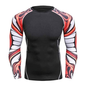 Kids men compression running pants shirts sets sports <b>kit</b> football soccer tights basketball leggings suits - Product Image 6