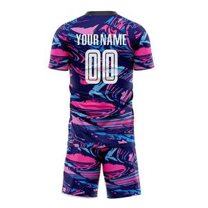Nuevo Uniforme de Fútbol para Hombre de Alta Calidad, con Logotipo Personalizado, 100% Poliéster, Impresión por Transferencia de Calor, Superventas - Product Image 6