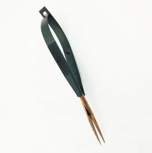 กรรไกรตัดขนาดเล็ก Castroviejo รุ่น Premium Gold Tip ขนาด 11 ซม. เคลือบสีดำ สำหรับงานจักษุวิทยาและศัลยกรรมขนาดเล็ก สำหรับผู้ผลิต - Product Image 6