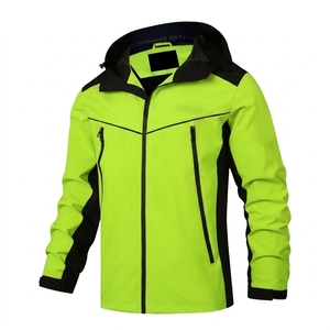 2026 Custom Unisex Summer Waterproof Windproof <b>Jacket</b> Lightweight Breathable Polyester Outdoor Hiking Safety Orange Eco Friendly - Product Image 3