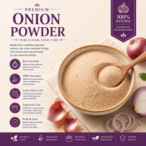 Premium <b>Onion</b> Powder Natural Dehydrated Red <b>Onion</b> | Seasoning Fine Ground Culinary Spice Rich Flavor Export Quality Bulk Supply - Product Image 5