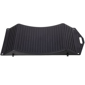 Paquete de 4 Rampas Antideslizantes de Plástico Duro para Ruedas/Neumáticos, Color Negro, para una Carga Fácil - Product Image 4