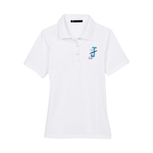 Polo pour femme à manches courtes, col classique, en mélange de coton, décontracté, pour le golf, affaires, mode, vêtements - Product Image 1