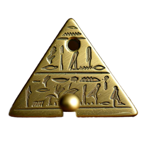 Brass Antique Pyramid Wall <b>Hook</b> Decorative <b>Coat</b> <b>Hooks</b> Figurine - Product Image 1