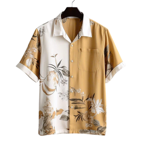 Unisex <b>Hawaiian</b> Vacation <b>Shirt</b> Men <b>Women</b> Floral Aloha Casual - Product Image 2
