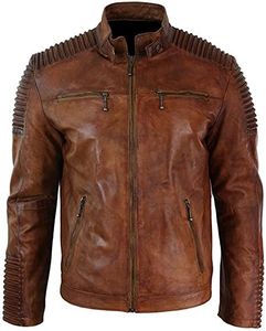 Chaqueta de cuero para hombre de diseño personalizado a la moda, fabricada en Pakistán, producto de alta calidad, chaqueta de cuero para hombres y motociclistas, chaqueta de invierno. - Product Image 1