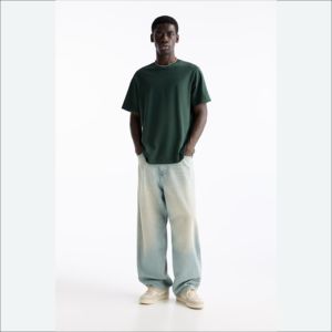 T-shirts courts pour hommes de qualité supérieure avec logo personnalisé, vente en gros, faible MOQ, meilleure qualité, t-shirts unis élégants et vierges pour hommes - Product Image 5