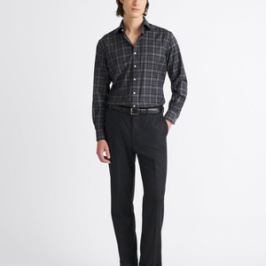 Camisa de vestir informal elegante para hombre, diseño cómodo de secado rápido, camisa estampada a la moda para hombre, colección de verano a cuadros moderna - Product Image 1