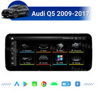 Lecteur multimédia DVD de voiture Android 13 12,3'' avec GPS pour Audi Q5 2009-2017, écran tactile, autoradio, vidéo, stéréo auto