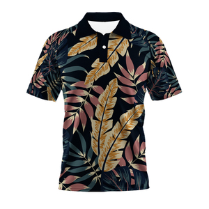 Ropa de verano unisex para padres e hijos, estilo hawaiano, holgado, con estampado 3D HD, camisetas deportivas, camiseta de manga corta transpirable, Polo para hombre - Product Image 4