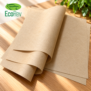 กระดาษคราฟท์สีน้ำตาลเคลือบ PE ย่อยสลายได้ ทนความร้อน เกรดอาหาร สำหรับซ้อนกัน น้ำหนัก 35 กรัม 38 กรัม ป้องกันเชื้อรา - Product Image 5