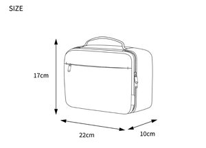 Bolsa de Aseo Colgante Ecológica, Organizador de Cosméticos de Viaje Ligero, Estuche de Maquillaje Multicapa con Soporte para Brochas - Product Image 6