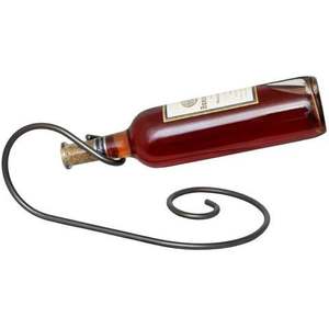 <b>Vintage</b> Style Countertop Metal <b>Bottle</b> Stand Eco Friendly Black Polished Bar Accessories Bartender Wine <b>Bottle</b> Holder - Product Image 6