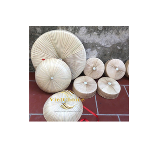 Sombrero Tradicional Vietnamita Vietchoice Quai Thao Non La, con Logotipo Personalizado, Cónico, Hecho a Mano con Bambú y Hierba Natural, para Playa, Viajes y Actividades al Aire Libre - Product Image 1