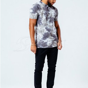 Camiseta con Lavado Ácido en Oferta, Camiseta de Alta Calidad para Hombre, Fabricada en Fábrica, Precio al por Mayor, Camisetas con Lavado Ácido - Product Image 2