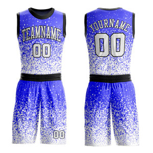 Custom Sublimated Basketball Jersey Set Team Name 00 Moisture Wicking Mesh Uniform Adults Unisex Sleeveless Athletic Fit - Product Image 1