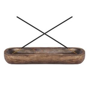 Porta Incienso de Madera Portátil, Ecológico, Duradero, Hecho a Mano con Madera de Bambú Natural para Uso Aromático - Product Image 4