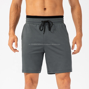 Short de sport élastique à quatre côtés pour homme Short de fitness décontracté à séchage rapide et à double épaisseur Coupe ample Basketball XL Spandex - Product Image 6