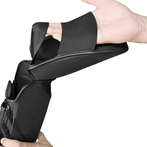 Protège-tibias MMA unisexe pour adultes en cuir brillant, avec fermeture auto-agrippante, prix de gros - Product Image 5