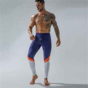 OEM Men's High Waist Compression Sport <b>Overalls</b>-Lightweight Waterproof Bonded Fabric Quick Dry Eco-Friendly Casual Running Pants - Product Image 4