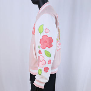 แจ็คเก็ตวาร์ซิตี้ปักลายเชนิลล์แฟชั่นคุณภาพสูง ดีไซน์ใหม่ สไตล์สตรีทแวร์แบบแพทช์เวิร์คสุดเท่ ขายดีประจำฤดูหนาว - Product Image 6